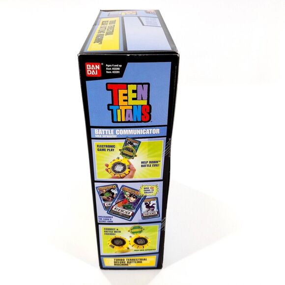 Teen Titans Turbo Terrestrial Deluxe Battling Machine #22201 Bandai New Sealed - Picture 2 of 7